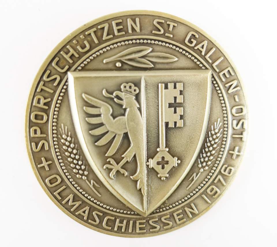 Schützenmedaille Olmaschiessen 1976, Genf