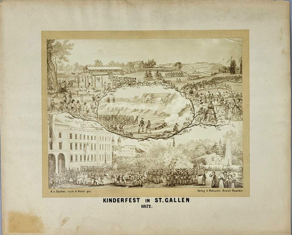 Szenen eines St.Galler Kinderfests