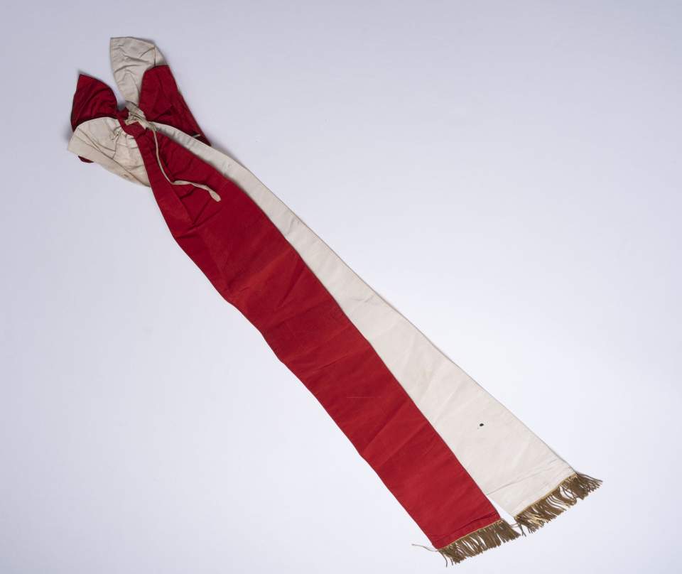 Fahnenband, Zubehör Fahnen