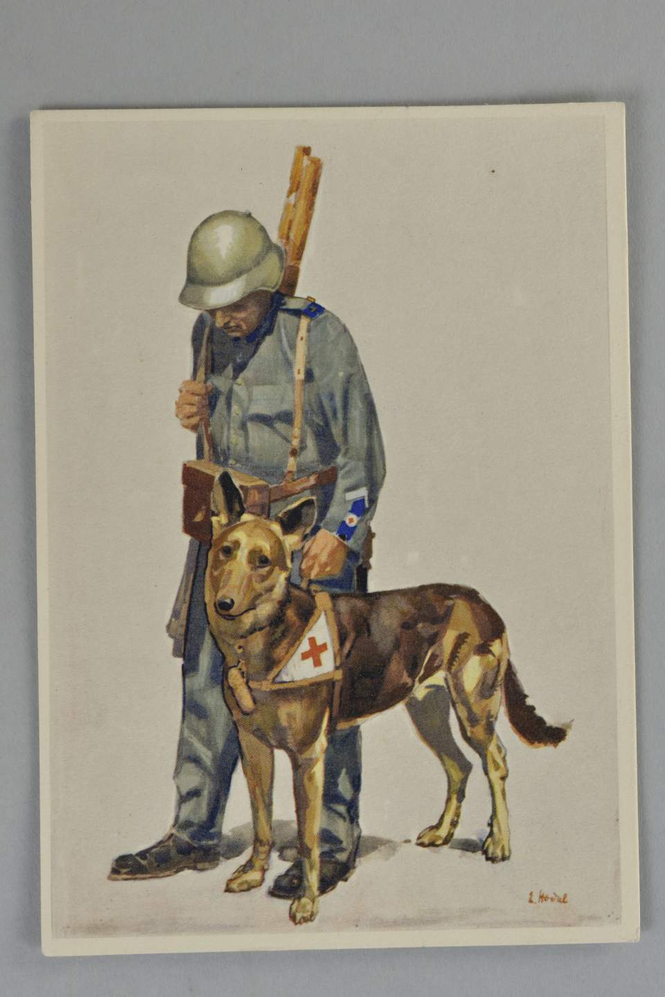 Postkarte, Ansichtskarte zur Bundesfeier 1937 für das Schweizerische Rote Kreuz