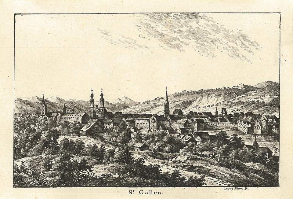 St.Gallen von Südosten