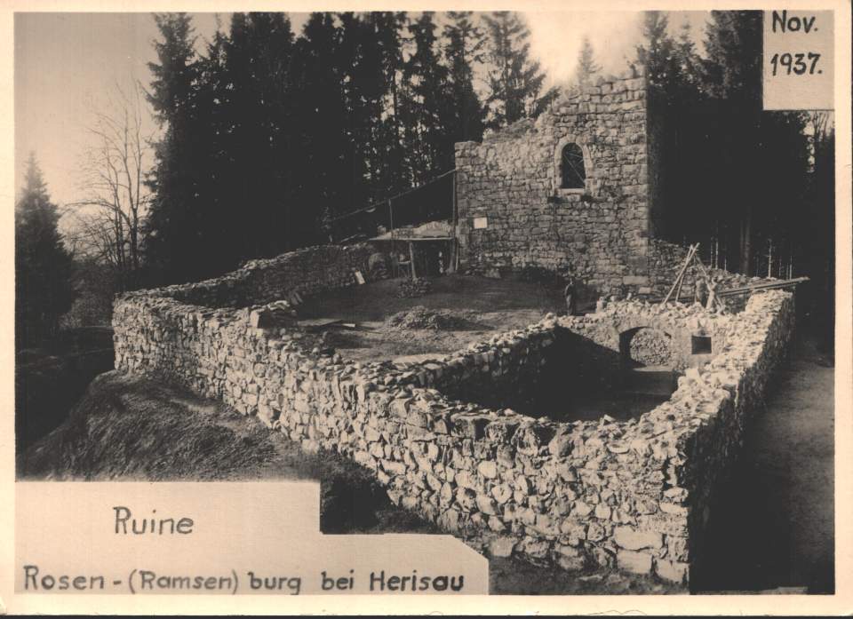 Fotos, Ruine Rosenburg bei Herisau