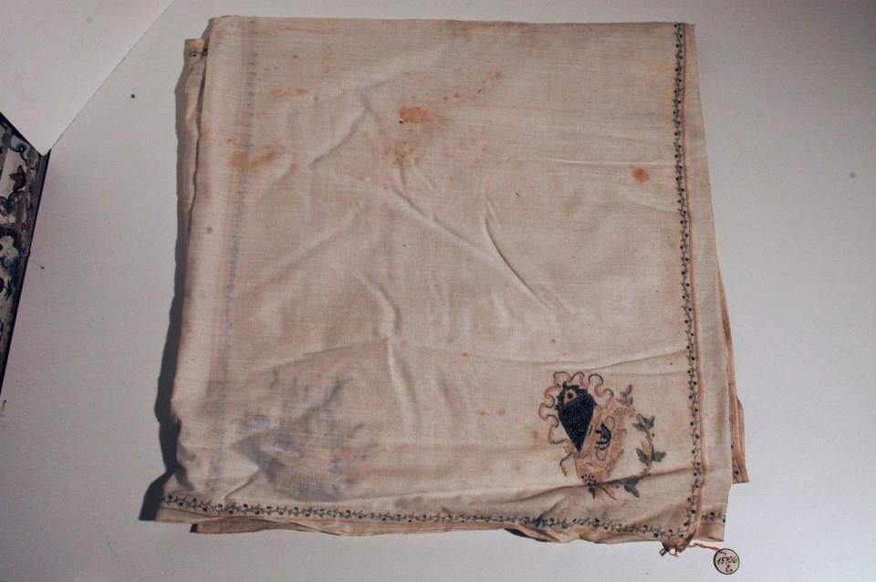 Zierdecke, Foulard