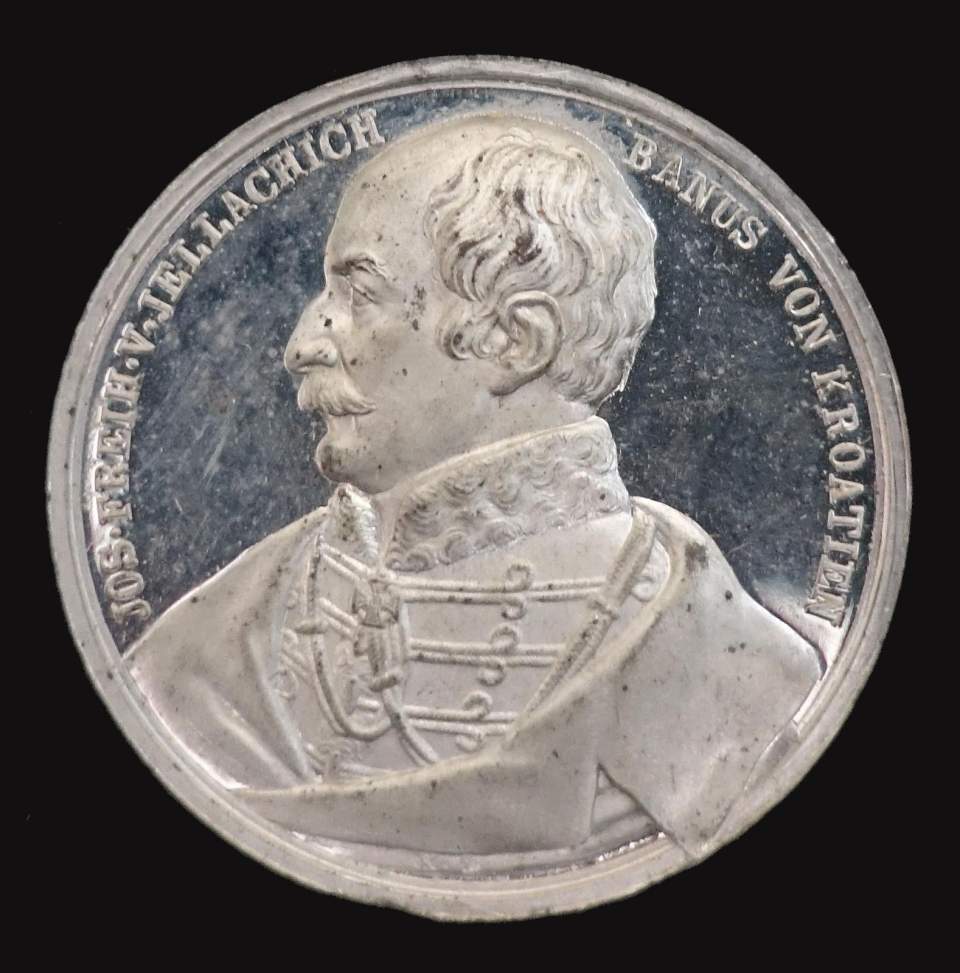 Medaille Joseph, Freiherr v. Jellachich