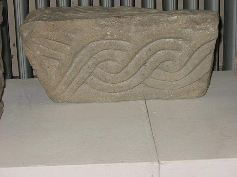 Fragment eines Kapitells