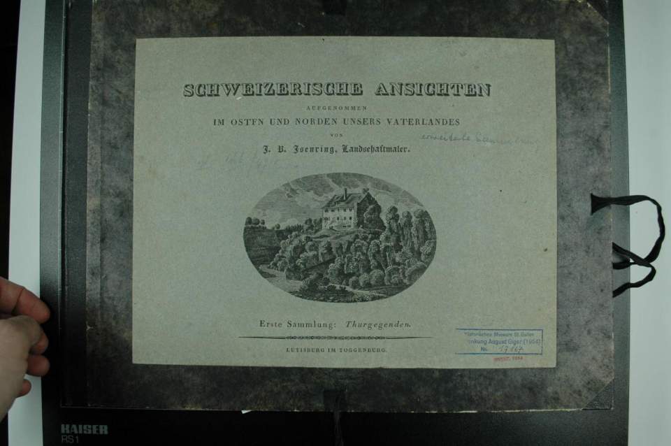 Anischten, Mappe Thurgegenden, No. 1 - 20