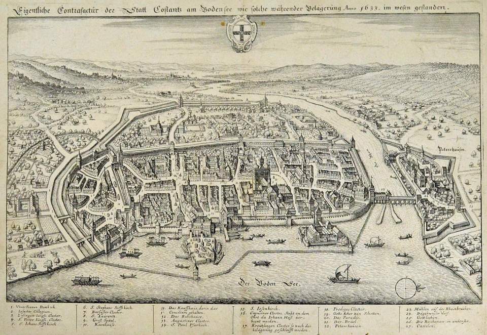 Ansicht Stadt Konstanz, 1633