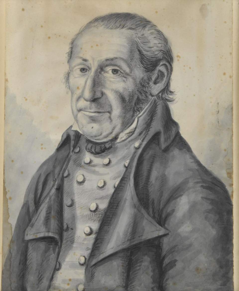 Porträt des Johann Friedrich Schär