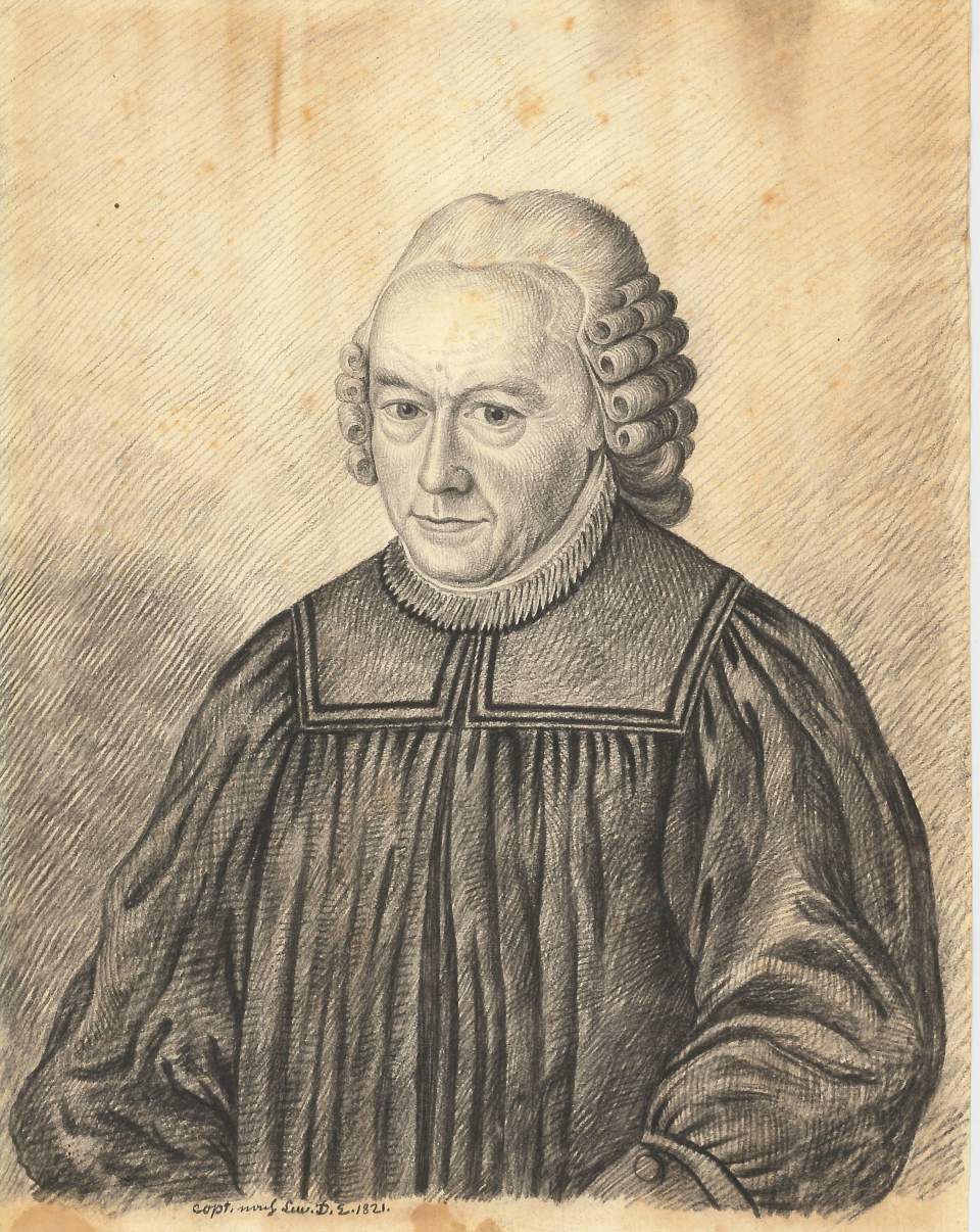 Bildnis des Dekans Christoph Zollikofer, 1734-1813, Kopie